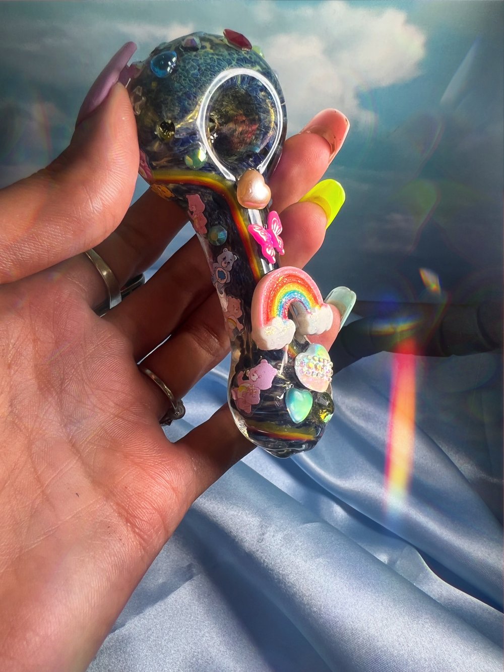 Care bear sky blue pipe