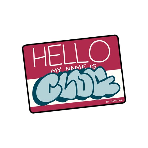 Image of HELLO THROWIE