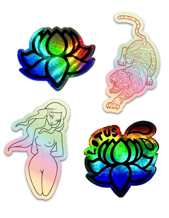 Image of Holographic Sticker Pack