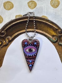 Image 1 of Heart Eye Necklace (4)