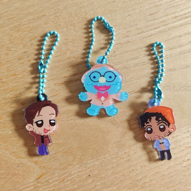 Puppet History - Mini Charms