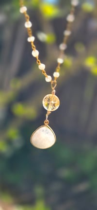 Image 1 of The Sun and Moon Necklace