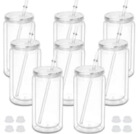 Image 1 of 1100 Snowglobe Tumbler- Clear