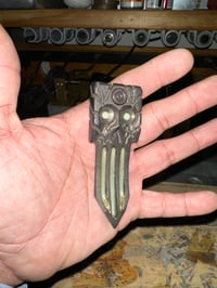 Image 2 of Long Face Skull Money Clip 