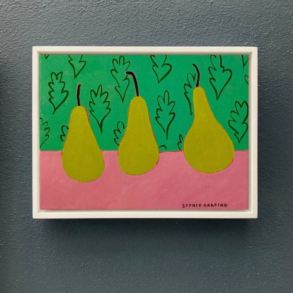 Image of Pears and a Touch of Matisse