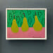 Image of Pears and a Touch of Matisse