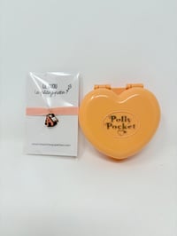 Image 1 of Ensemble bracelet et Polly Pocket Coeur rose de Noël