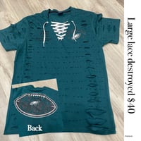 Large Eagle lace top destroyed