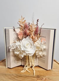 Image 2 of Preserved Flower Book Vase