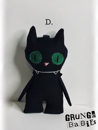 Image 8 of Black Cat Grunge Baby Bag Charms