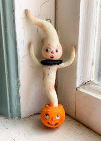 X-Tall  Vintage Inspired Ghost in a Jack O' Lantern I
