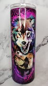 Wolf in the Woods Tumbler