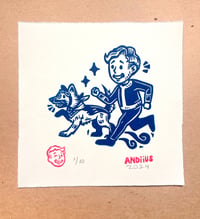 Image 1 of Vault Boy! Mini Print