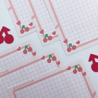 Image 3 of Cherry Memo Sheets