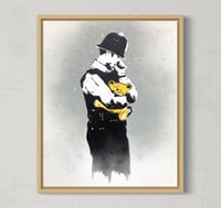 Image 1 of BABY COP original (canvas)