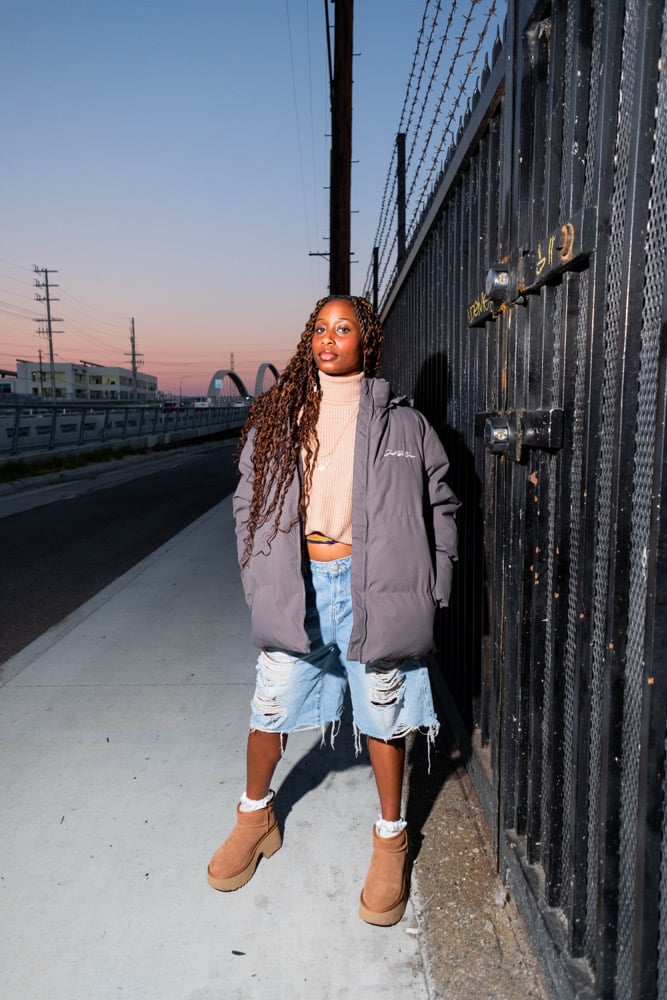 Image of JustBeDope Puffer Jacket