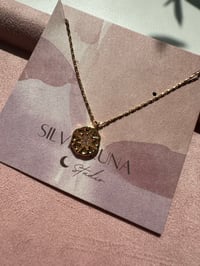 Image 2 of Octagram necklace 金色八芒星项链