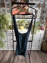 Image 1 of Green metallic dress 