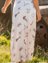 Image 3 of Falda vaquera beige XL