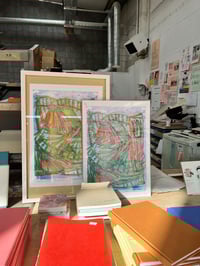 Image 2 of Original babalola Yusuf RISO print 