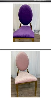 Pink luxury chairs For Rent Only 