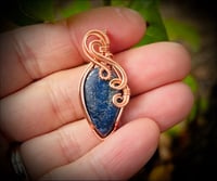Image 4 of Lapis Wrapped in Bright Copper