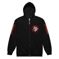 Image 1 of Bleeding Pentagram Zip Hoodie