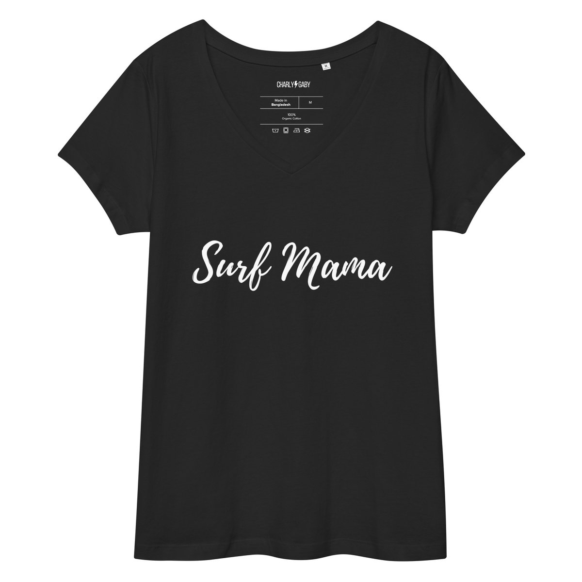 Image of T-shirt Surf Mama Noir 