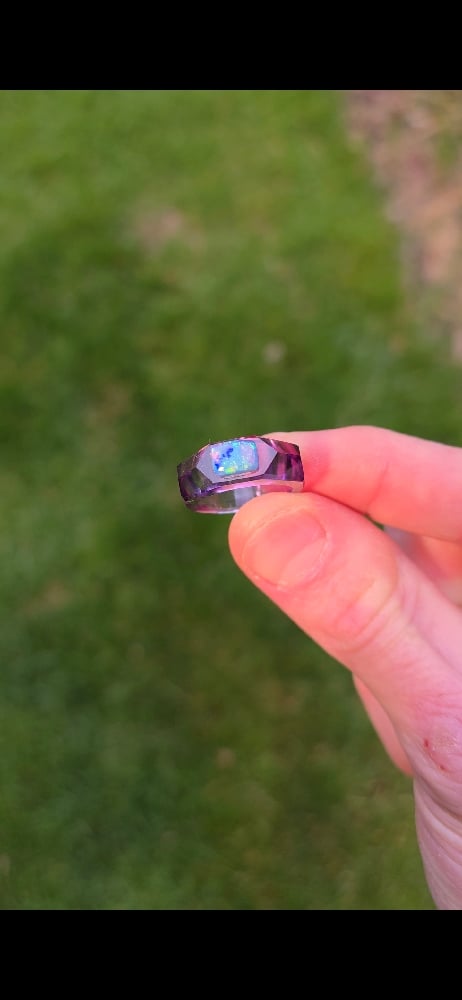 Image of Amethyst Opal Signet 