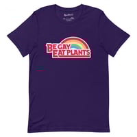 Image 4 of Be Gay Eat Plants t shirt