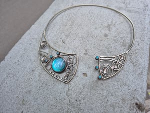 Blue necklace 