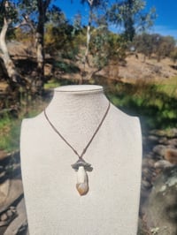 Image 3 of Citrine Mushroom Necklace 