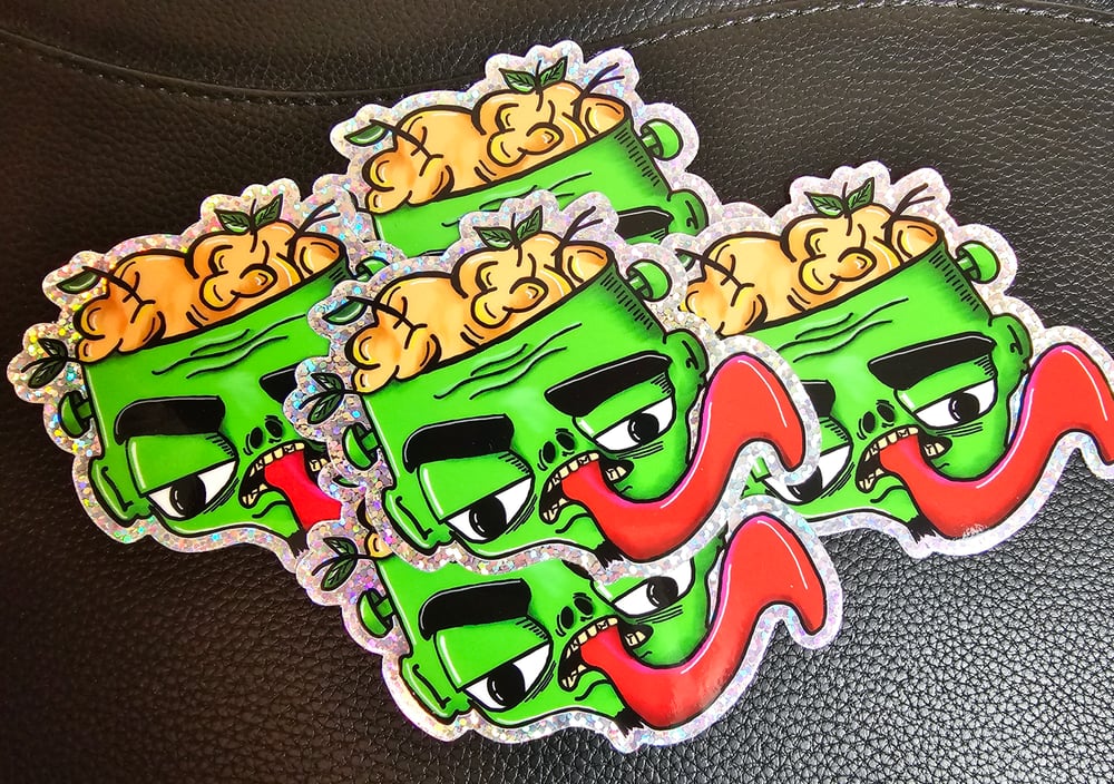 Image of Mush Brain Sticker 