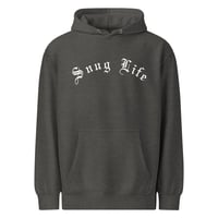 Image 4 of "Snug Life" hoodie. 