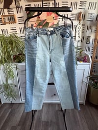 Image 1 of Two tone denim