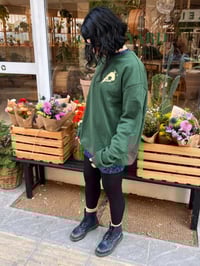 Image 3 of Scarecrow Crewneck: Bottle Green
