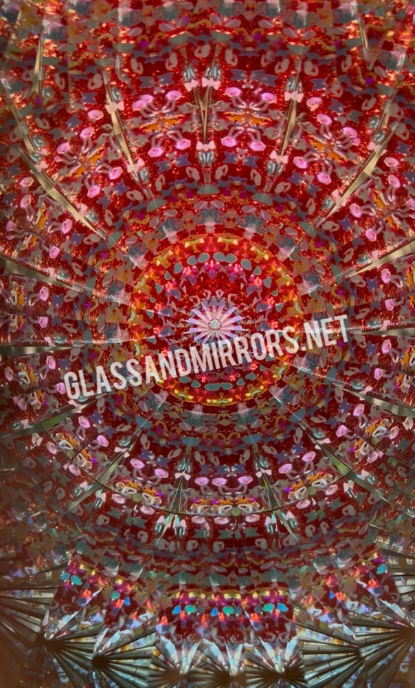 Image of “Ruby Red” Jumbo Wand Aura Kaleidoscope