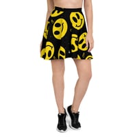 Image 2 of Smiley Galaxy Skater Skirt