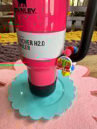 Image 2 of Neon Tumbler handle charm ( cactus)