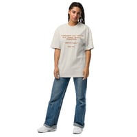 Image 5 of I Can I Am "No Weapon" Oversized faded t-shirt