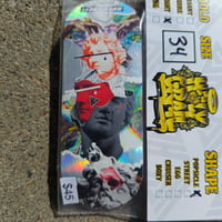 Image 2 of Holographic Foil Real Wear Graphic 34mm Popsicle (Knight Mold)