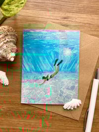 Greeting Card “Into the Water”