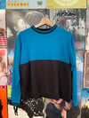 90s Colorblocked Sweatshirt Small