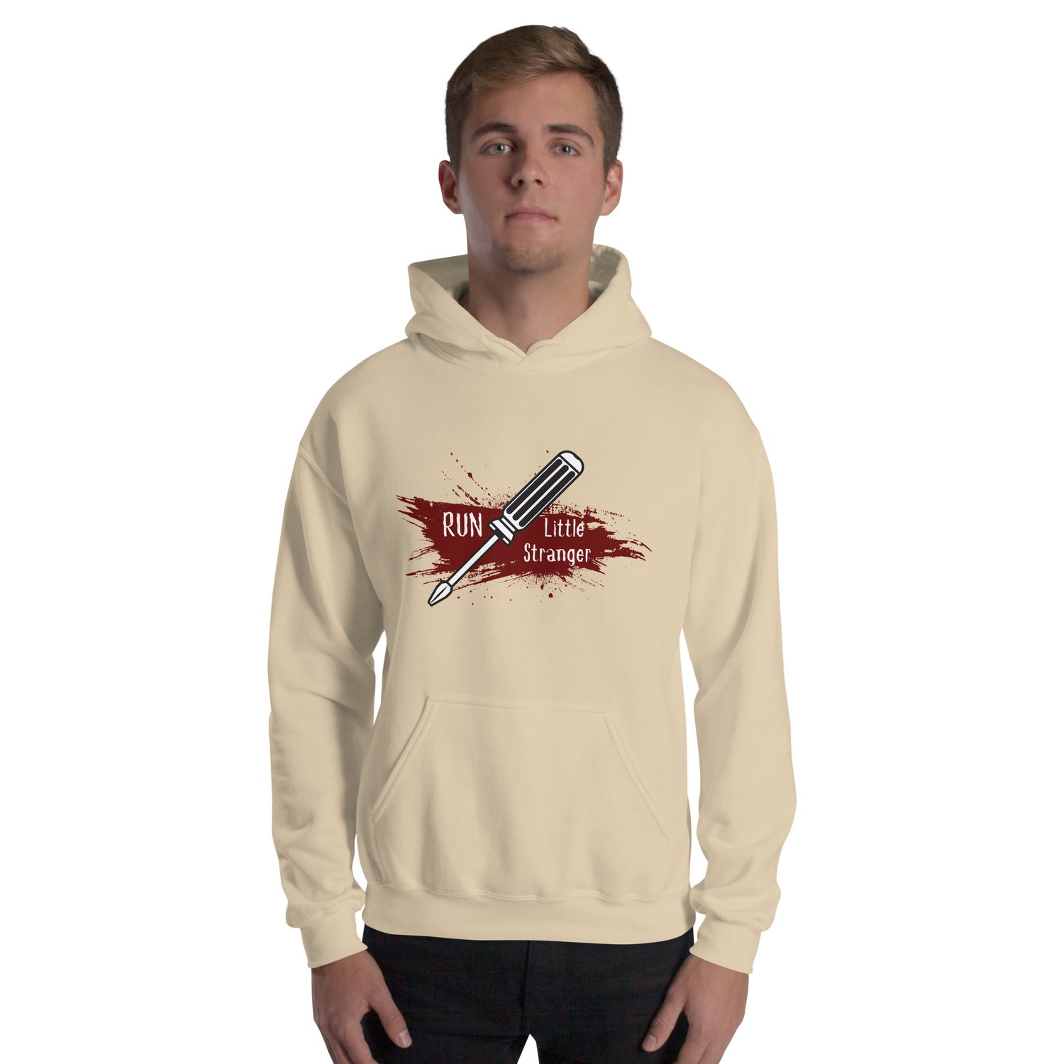 Image of  Officially licensed run little stranger screw driver Unisex Hoodie