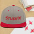 Stuen'X In Red Snapback Hat Image 4
