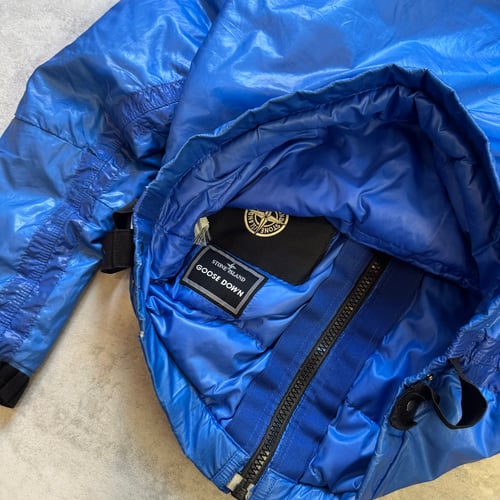 Image of AW 2007 Stone Island Mesh Badge Goose Down Jacket, size small