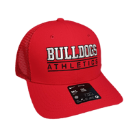 Image 2 of Nike Georgia Bulldogs Athletics Hat Cap M/L Adjustable Snapback Red Trucker NCAA