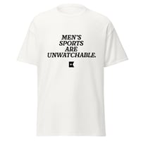 Image 1 of "Unwatchable" T-Shirt (White)