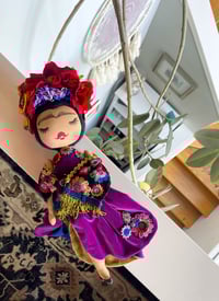 Image 2 of RESERVED FOR ALLISON FRIDA INSPIRED ART DOLL MEDIUM