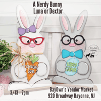 Image 1 of Easter Mini Signs/Standing Bunny